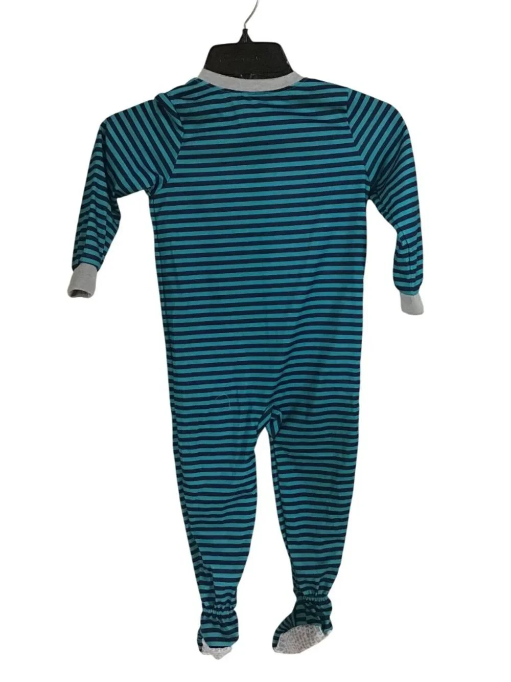 Carters 3T Striped Excavator Graphic Footed Pajamas